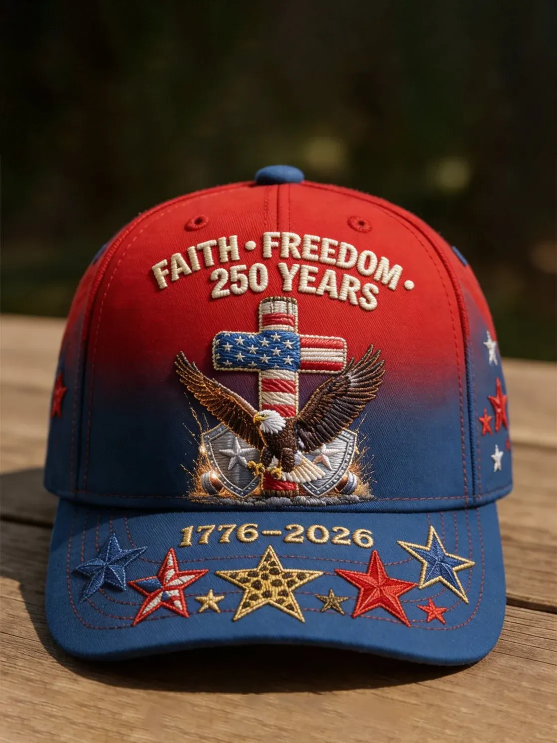 250th Anniversary Commemorative Printed Casual Hat (Unisex)