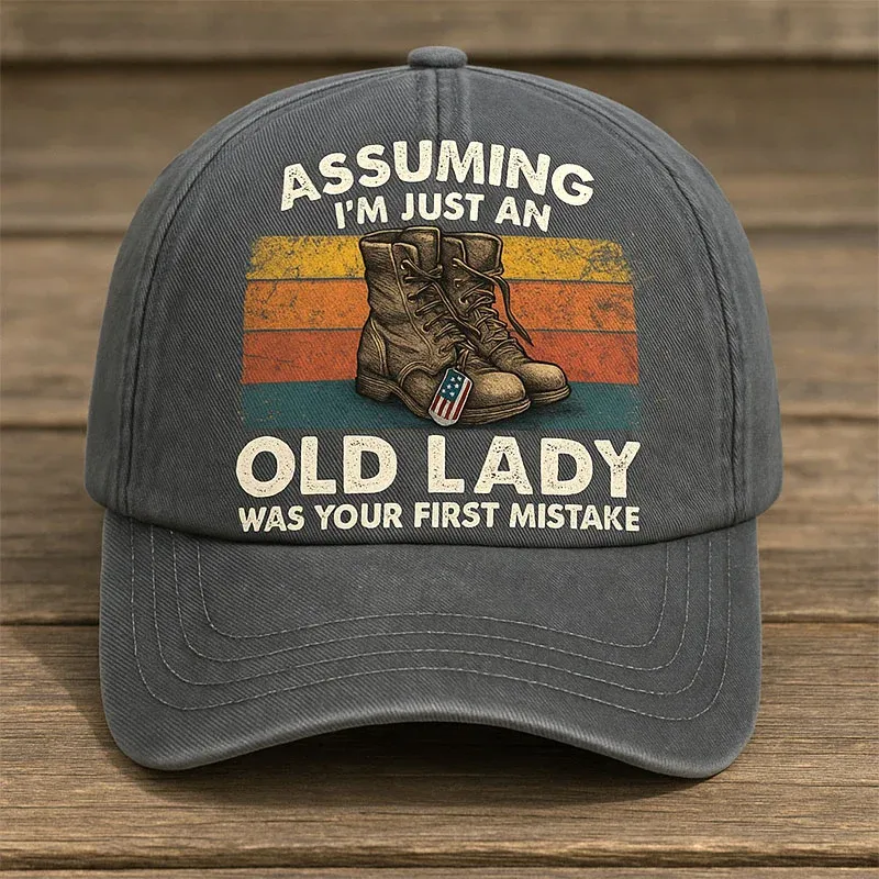 Women's Veterans Print Hat