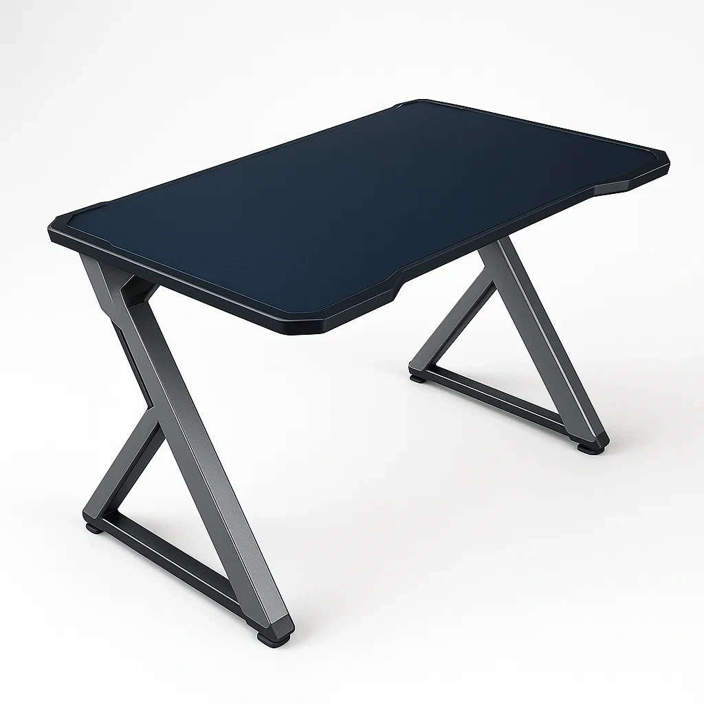 Escritorio gaming de metal negro