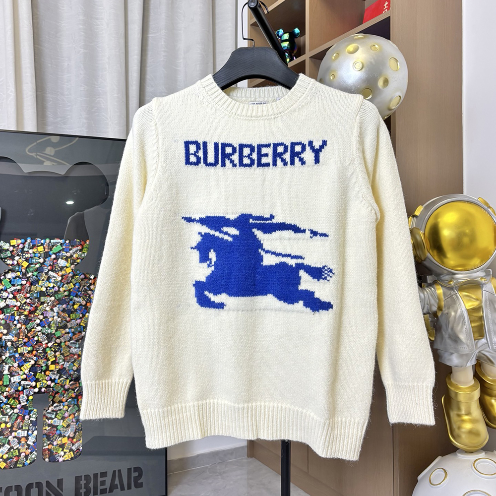 Warhorse Letters Long Sleeve Knitted Sweater