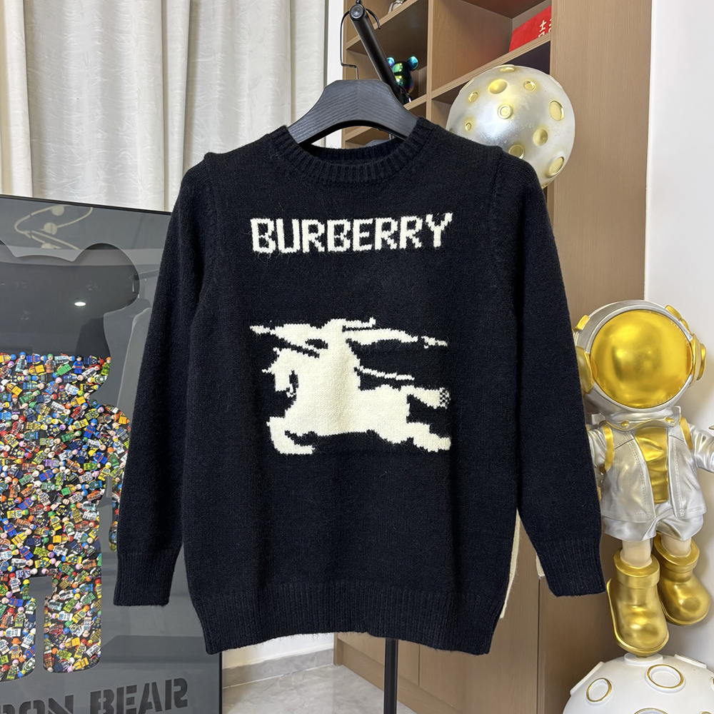 Warhorse Letters Long Sleeve Knitted Sweater