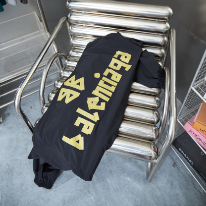 Classic Letter Long Sleeved Jackets