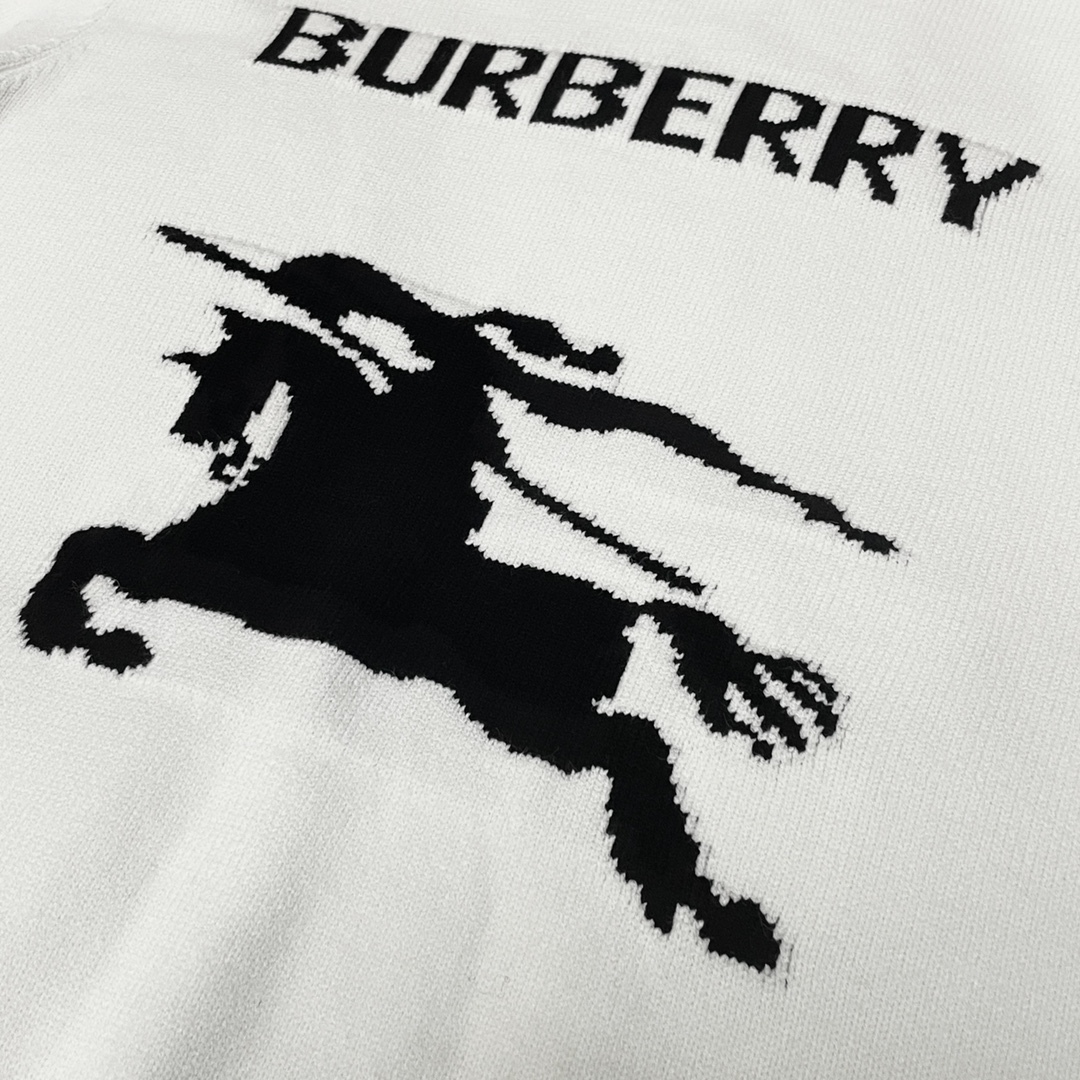 Warhorse Letters Long Sleeve Knitted Sweater