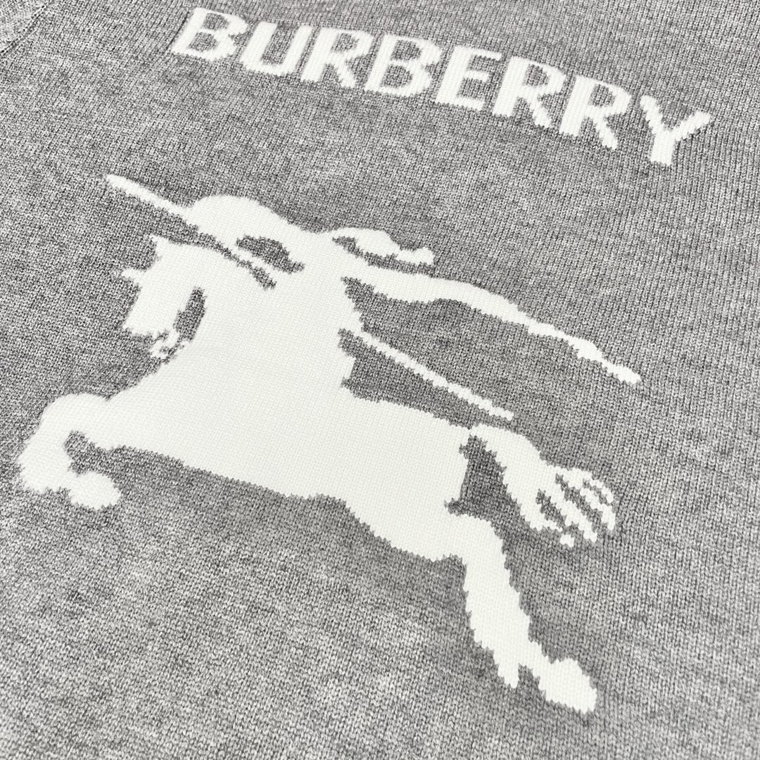 Warhorse Letters Long Sleeve Knitted Sweater