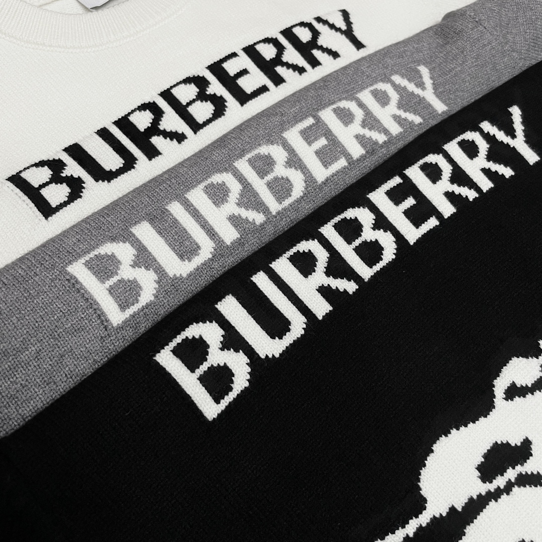 Warhorse Letters Long Sleeve Knitted Sweater