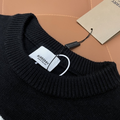 Warhorse Letters Long Sleeve Knitted Sweater