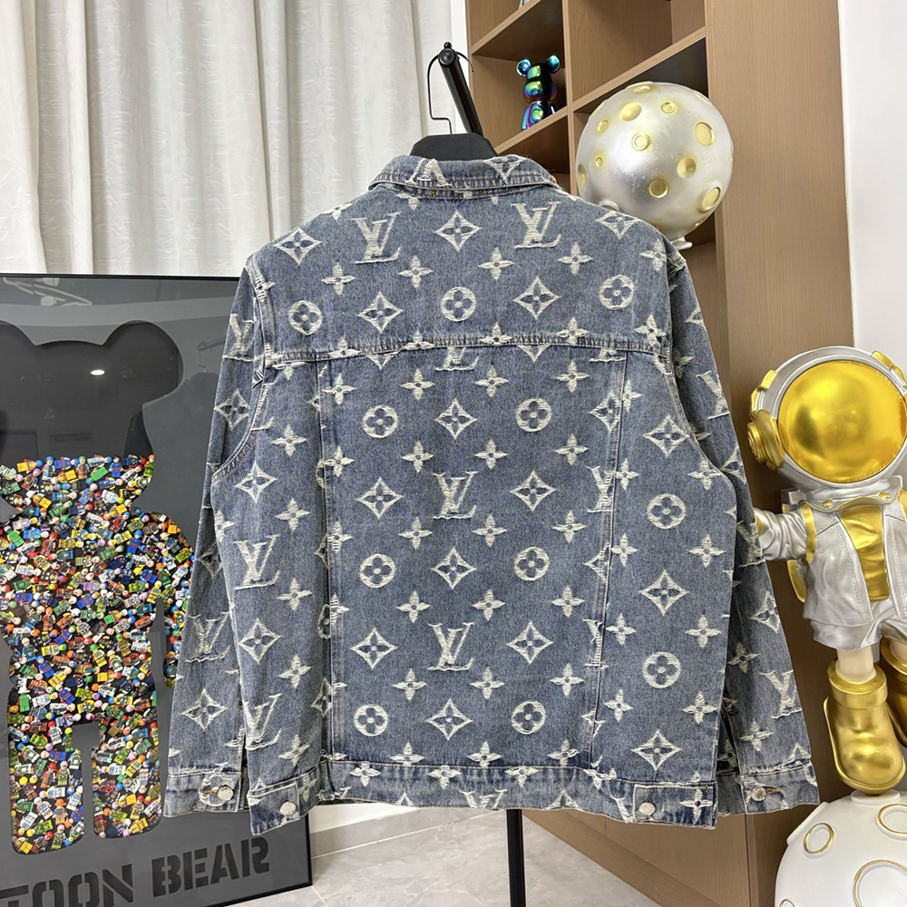 Embroidered Long Sleeved Denim Jackets