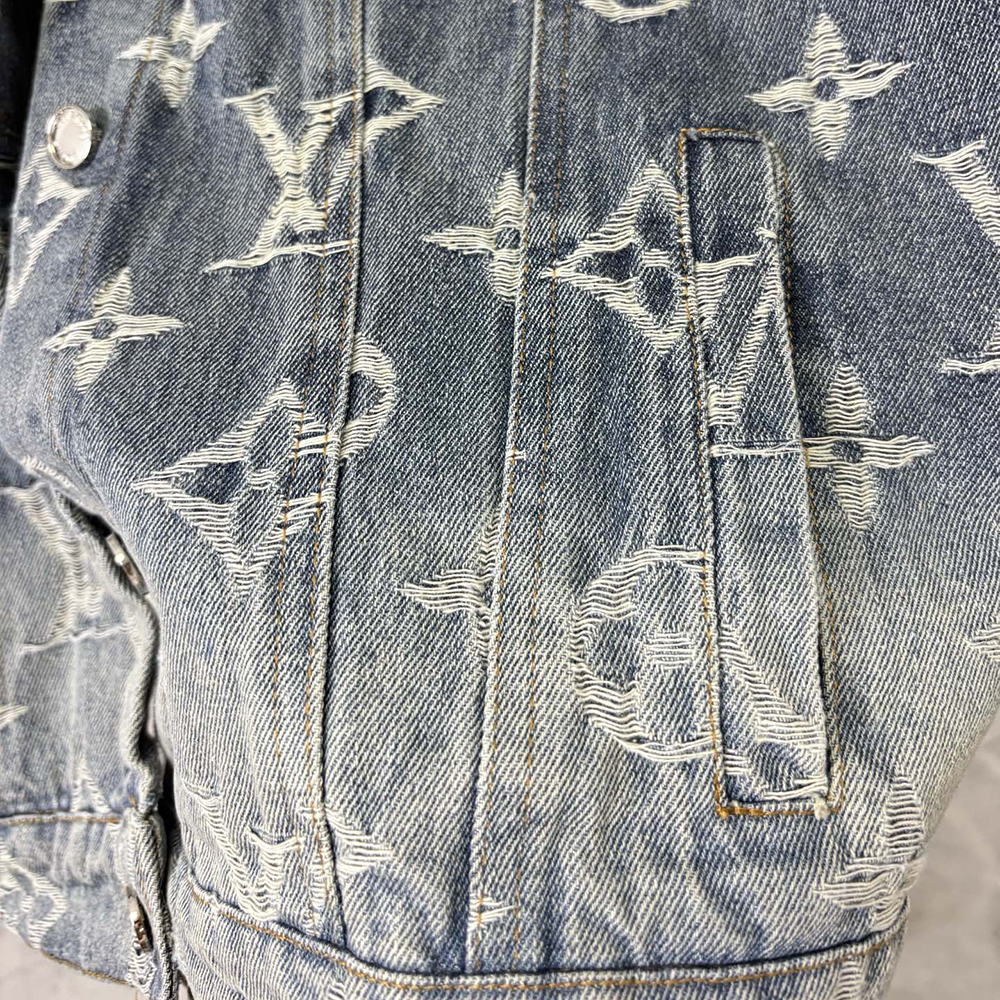 Embroidered Long Sleeved Denim Jackets