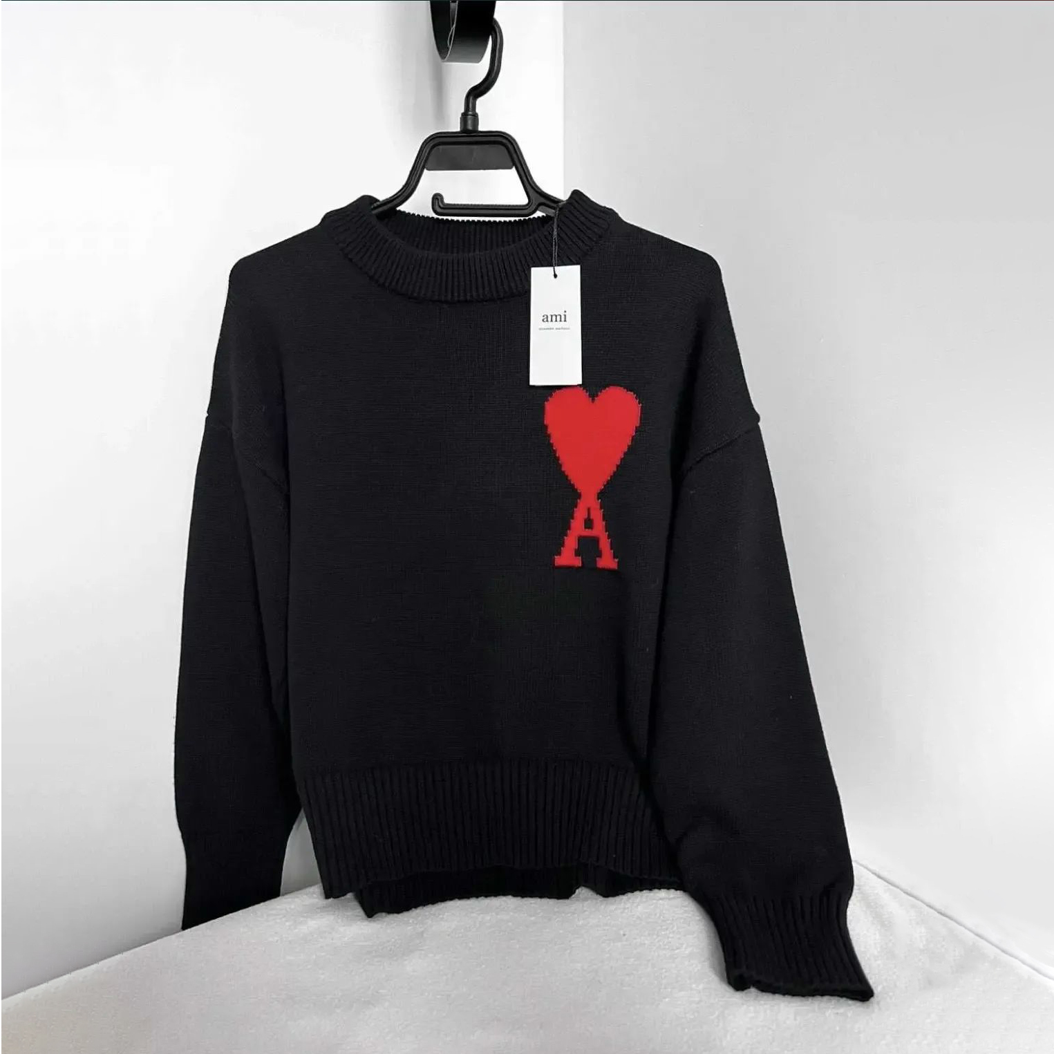 Fashion Love Heart Long Sleeve Knitted Sweater