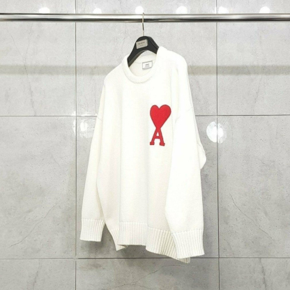 Fashion Love Heart Long Sleeve Knitted Sweater