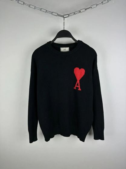 Fashion Love Heart Long Sleeve Knitted Sweater