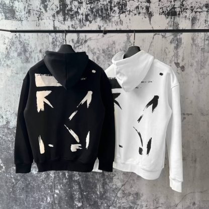 Casual Arrow Print Long Sleeve Hoodies