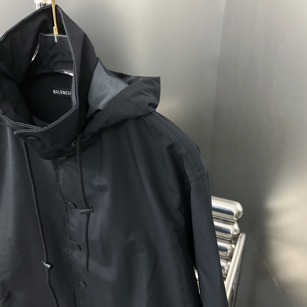 Letter Long Sleeved Pocket Jackets