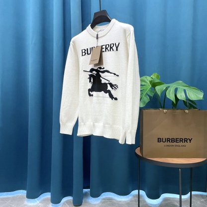 Warhorse Letters Long Sleeve Knitted Sweater