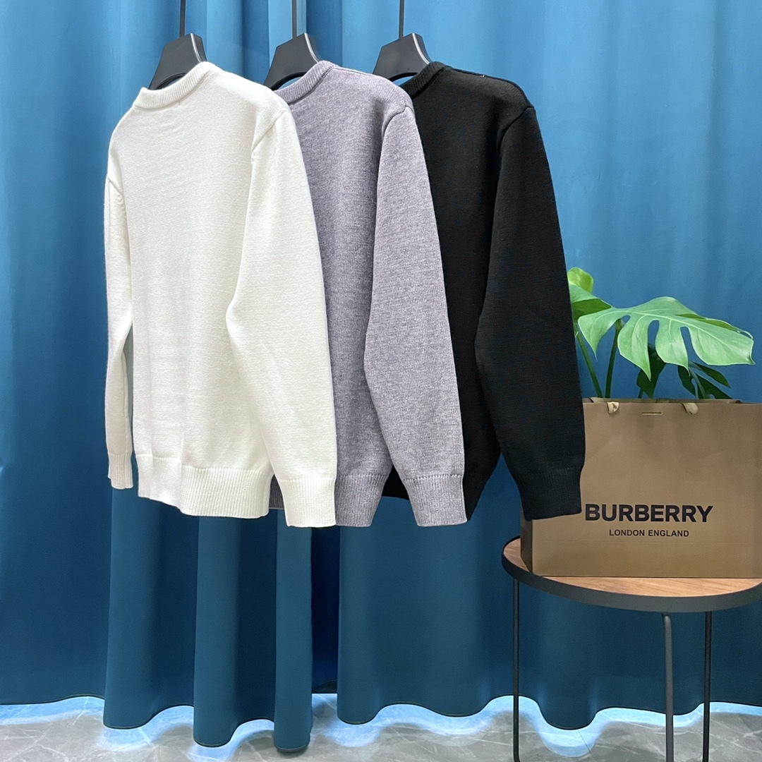 Warhorse Letters Long Sleeve Knitted Sweater