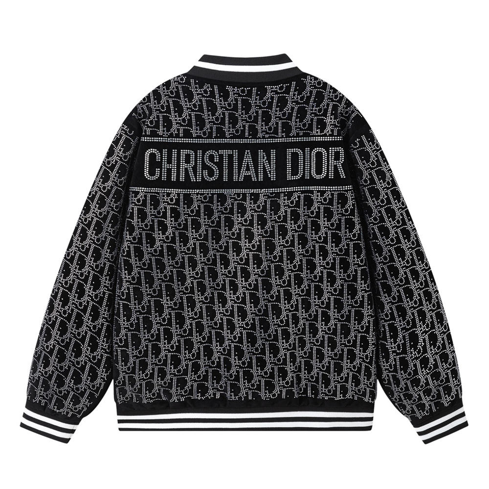 Fashion Letters Hot Diamond Long Sleeved Jackets