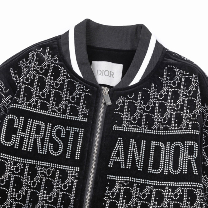 Fashion Letters Hot Diamond Long Sleeved Jackets