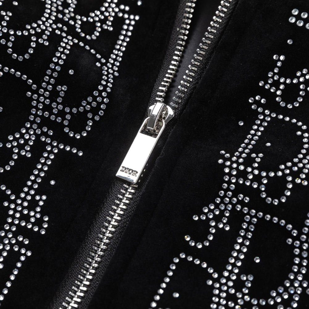 Fashion Letters Hot Diamond Long Sleeved Jackets