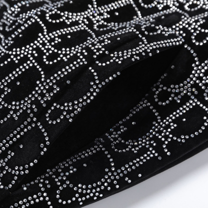 Fashion Letters Hot Diamond Long Sleeved Jackets