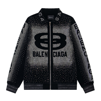 Classic Letters No.26 Hot Diamond Long Sleeved Jackets