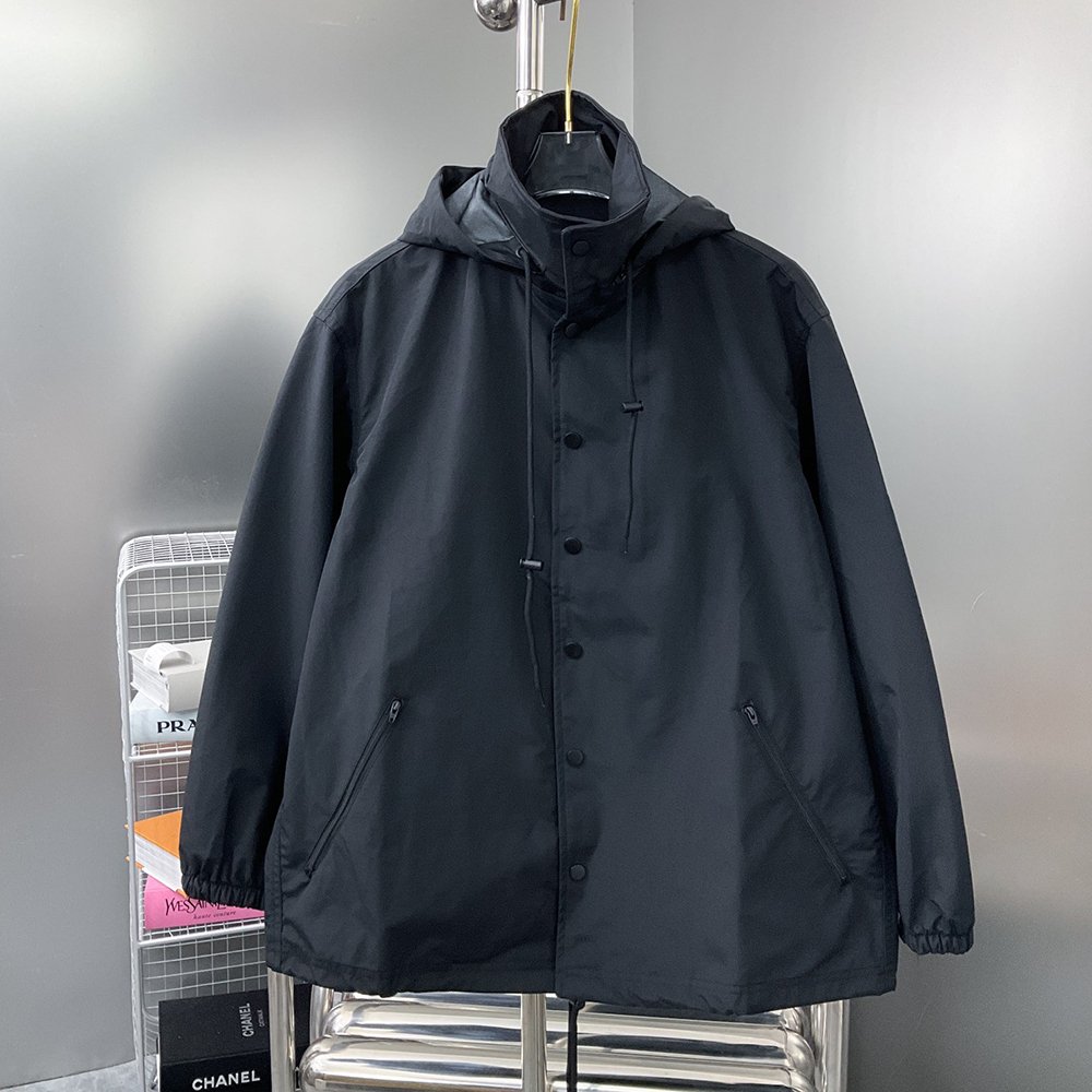 Letter Long Sleeved Pocket Jackets