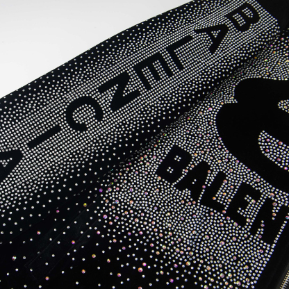 Classic Letters No.26 Hot Diamond Long Sleeved Jackets