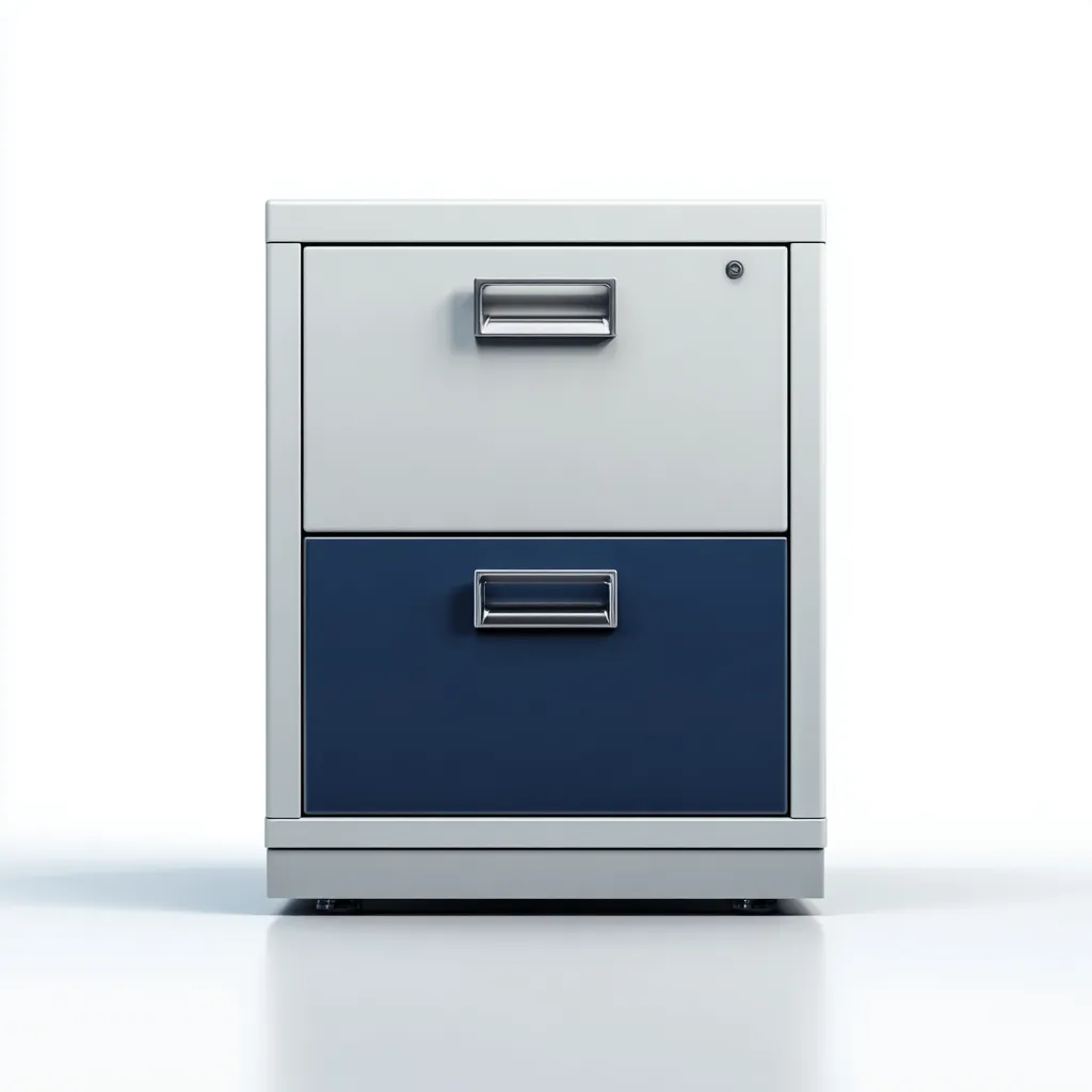 Armadio per ufficio metallo 46x50x68 cm bianco-blu design moderno-Airyora