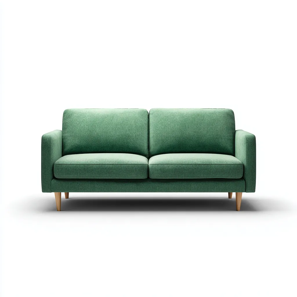Divano a due posti in tessuto 175x82x78 cm - verde - design moderno adatto per soggiorno-Airyora