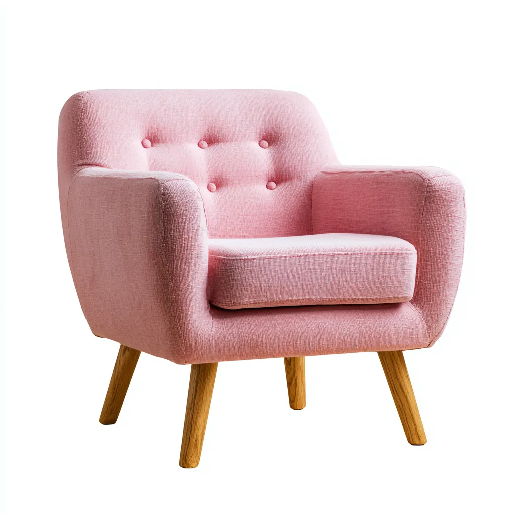 Poltrona-tessuto-78x72x82 cm-rosa-design moderno-Airyora