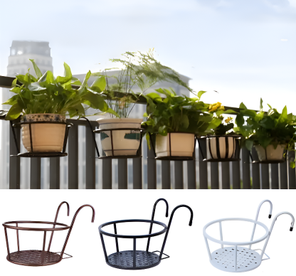 Wandmontierter Pflanzenständer