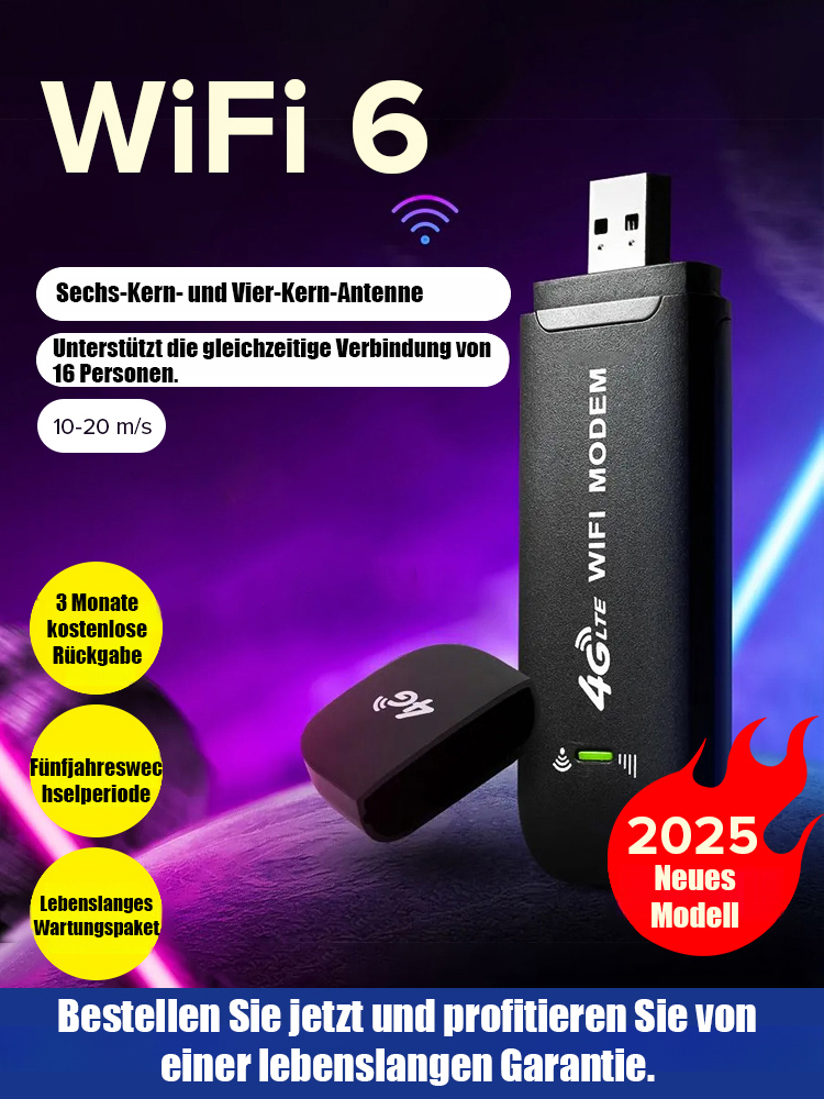 Drahtlose Netzwerkkarte tragbares WLAN.Kein teurer Tarif mehr✨️Kein Datenvolumen-Limit. Kein Stress