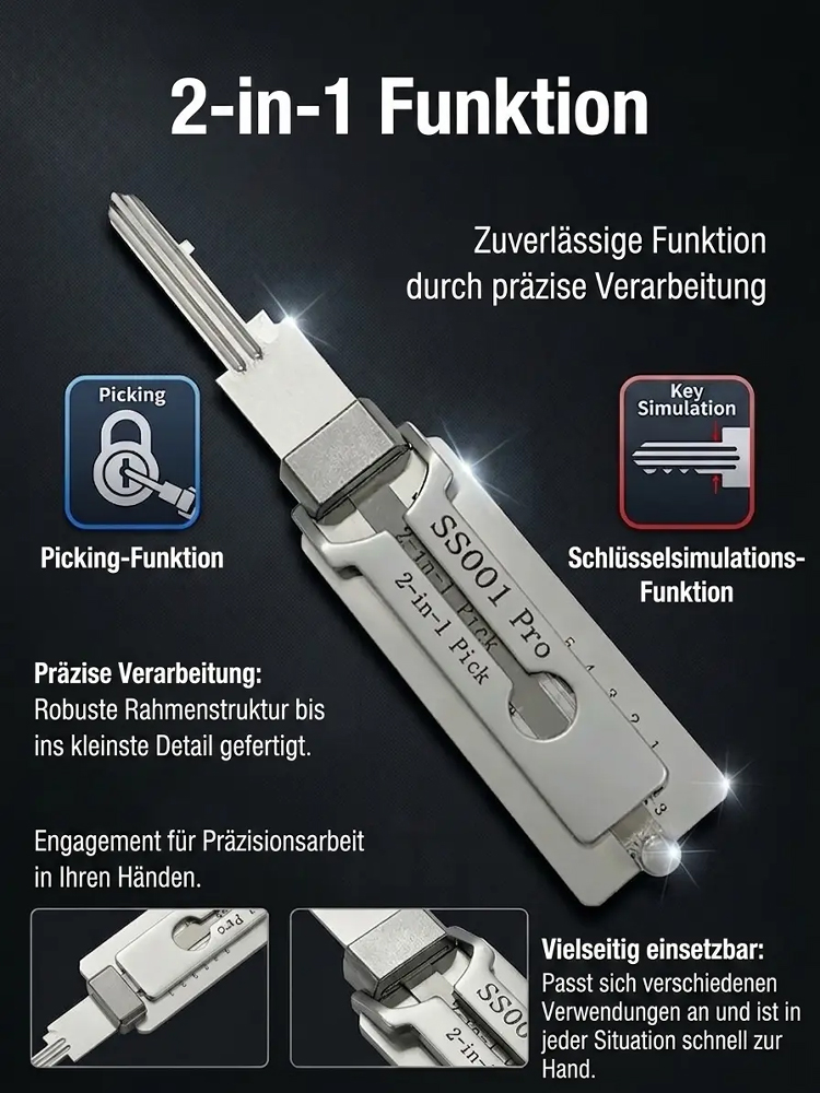  Mehrzweck-Universalschlüsselwerkzeug