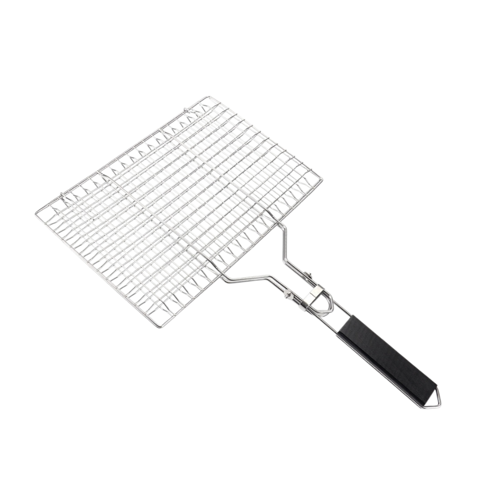 Große Edelstahl-Grillrost