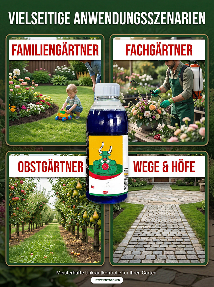 ⚡Einmal sprühen – bis zu 5 Jahre unkrautfrei! Boden Nährlösung