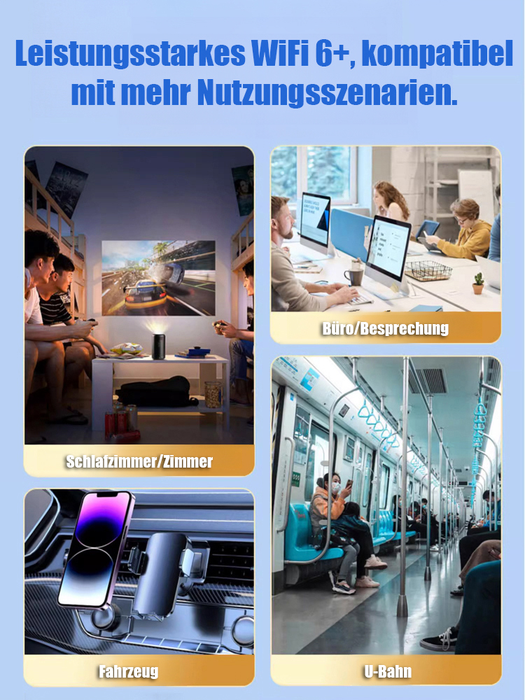 Drahtlose Netzwerkkarte tragbares WLAN.Kein teurer Tarif mehr✨️Kein Datenvolumen-Limit. Kein Stress