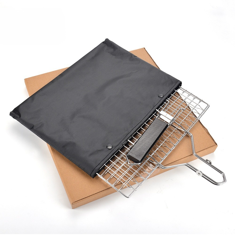 Große Edelstahl-Grillrost