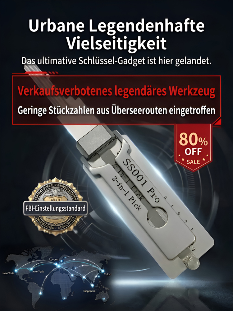  Mehrzweck-Universalschlüsselwerkzeug