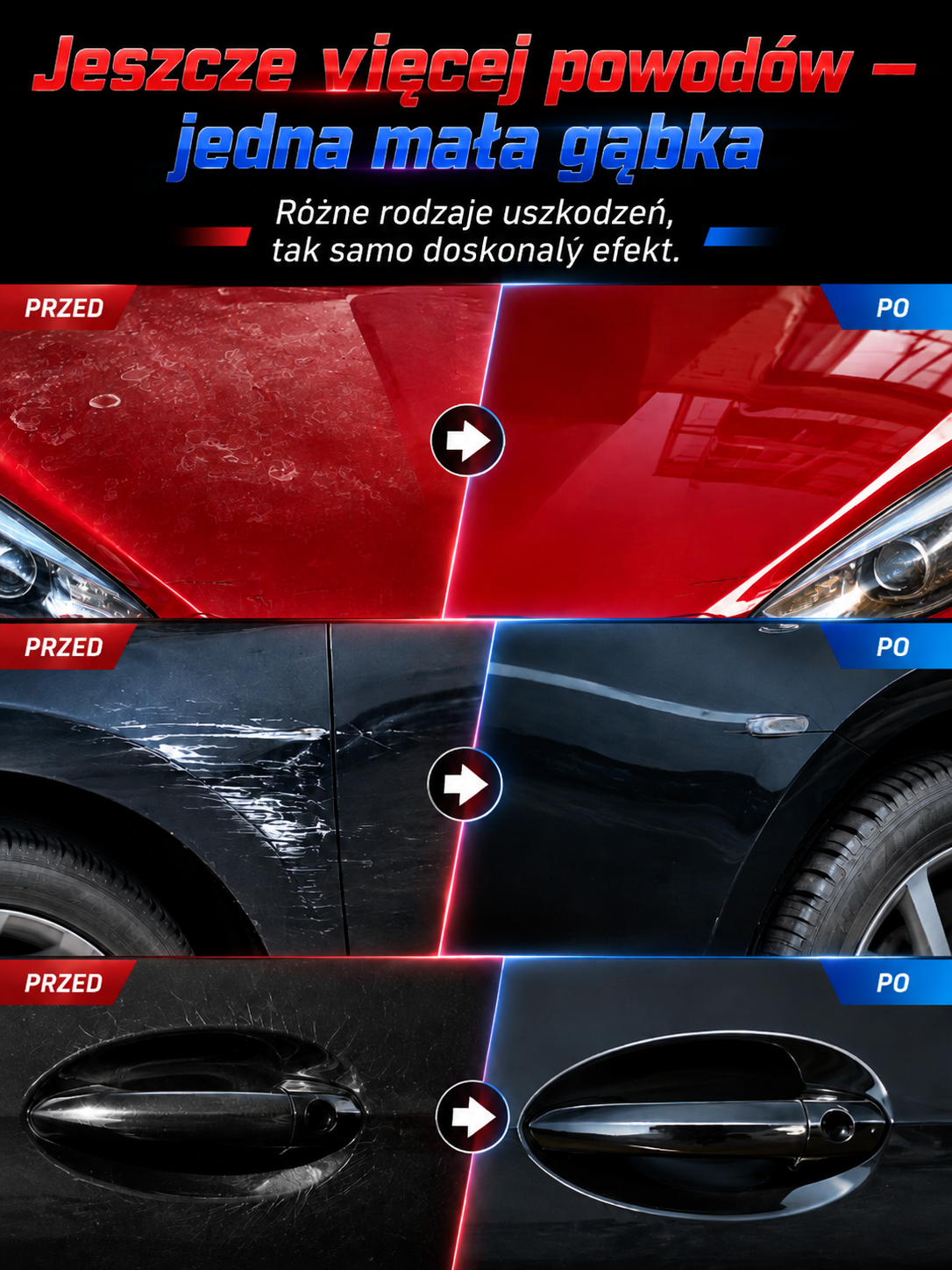 🎁 [Kup 1 Zyskaj 1 GRATIS]🚗Spray naprawy zadrapań samochodów🛡️ 100% Do Wszystkich Kolorów⏱️ [Rabat -50%]