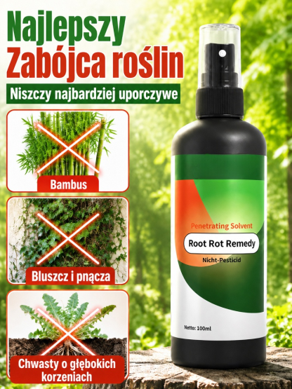 🔥Wydajny nanopoziomowy płyn do rozpuszczania korzeni 【Oszczędność kosztów pracy】| Bezpieczny dla Zwierząt i Gleby| Błyskawicznie Usuwa Agresywne Korzenie (Bambus/Drzewa)✨