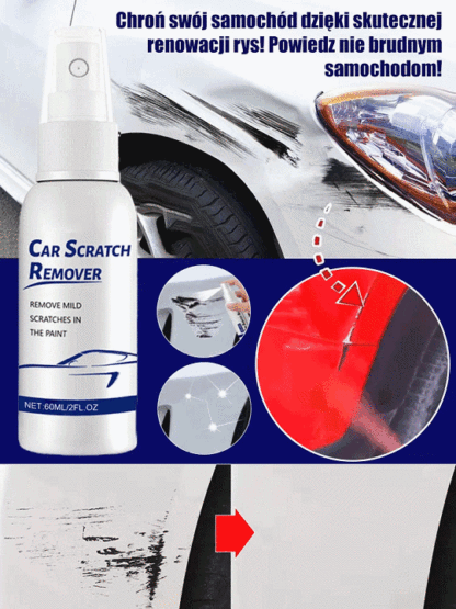 👨‍🔧Niemiecka Technologia:Zaawansowany technologicznie spray do naprawy zarysowań | Bezpieczne Usuwanie Rys Dla Wszystkich Kolorów✨