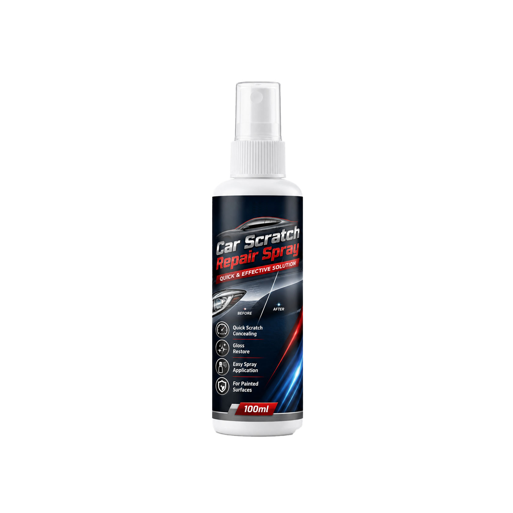 🎁 [Kup 1 Zyskaj 1 GRATIS]🚗Spray naprawy zadrapań samochodów🛡️ 100% Do Wszystkich Kolorów⏱️ [Rabat -50%]