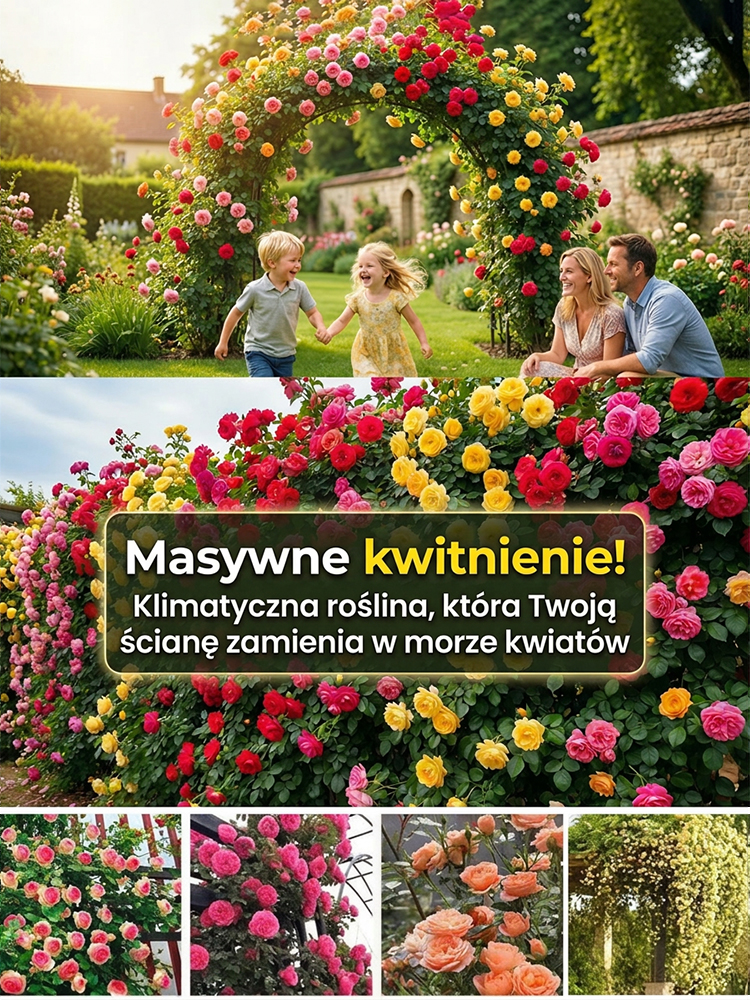Nasiona róż pnących