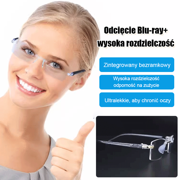 🌟Okulary Ochronne dla Seniorów – Auto Focus i Odporność na Złamania🌟okulary do czytania z zoomem