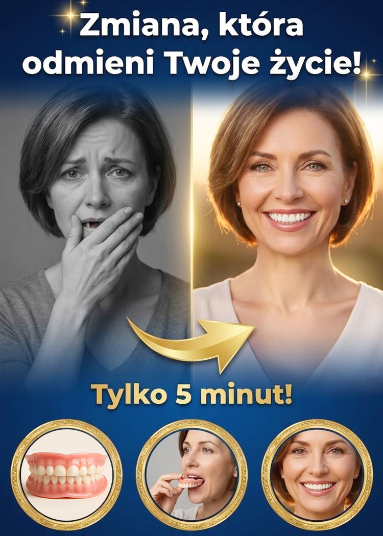 ✨ Odzyskaj pewność siebie i jedz to, co kochasz –bez wizyty u dentysty! ✨Medyczna proteza całkowita – symulacja