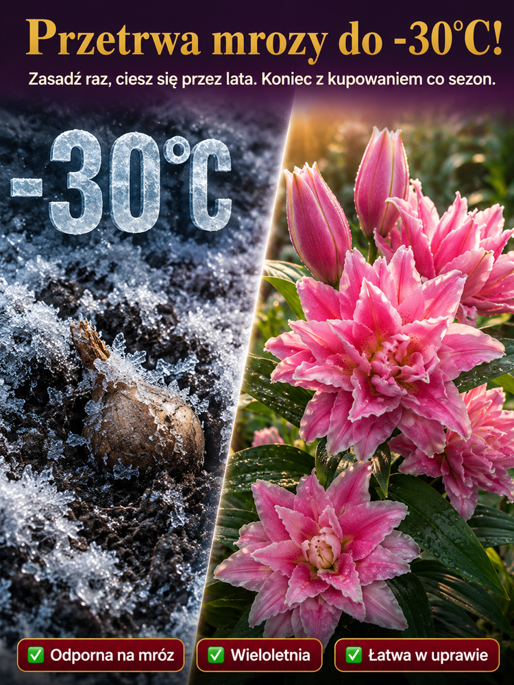 🌸Cebulki lilii plamistej o intensywnym zapachu do eleganckiego ogrodu| Intensywny Zapach i Zero Wysiłku  | Ogród Bez Stresu i Wieloletni Zachwyt| Niskie Wymagania, Maksymalny Efekt Wizualny (-50% OFF)🎁