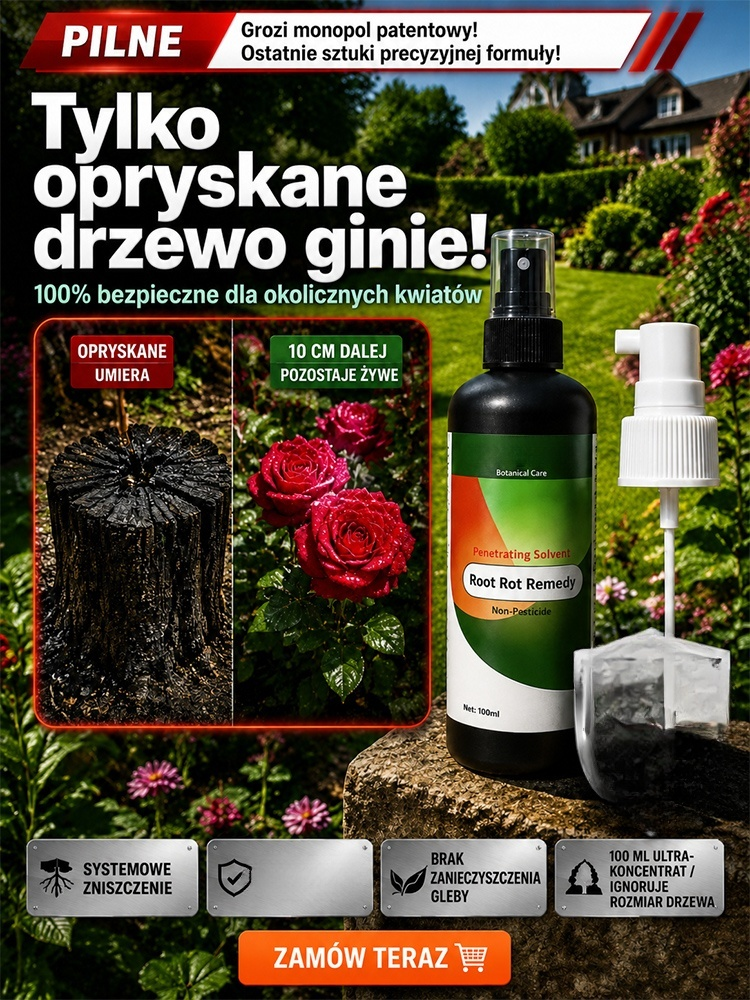 🔥Wydajny nanopoziomowy płyn do rozpuszczania korzeni 【Oszczędność kosztów pracy】| Bezpieczny dla Zwierząt i Gleby| Błyskawicznie Usuwa Agresywne Korzenie (Bambus/Drzewa)✨