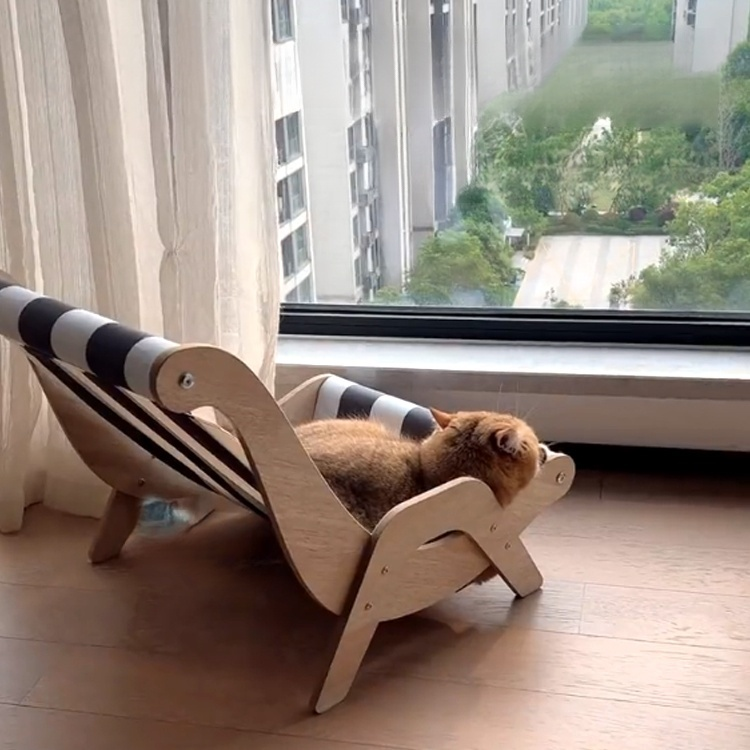 Breites Sommerbett für Katzen