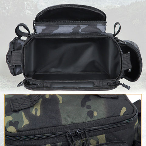 Sac de rangement multifonctionnel/étui pour canne à pêche