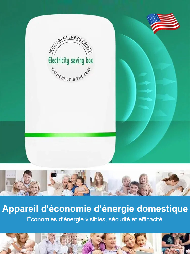 Dispositif d'économie d'énergie domestique 【Économisez jusqu'à 80 % !】
