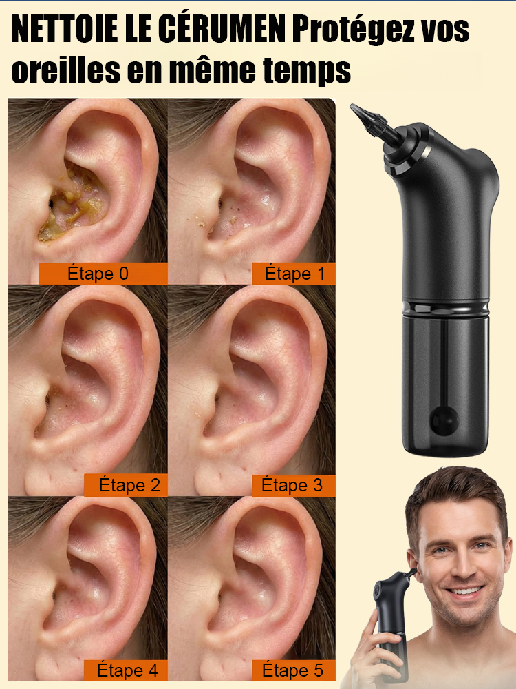 Kit d’aspirateur d’oreille électrique portable